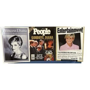 Princess Diana Lot Her Life in Word ,People Goodbye Diana, Entertainment Weekly